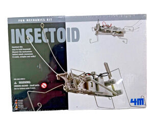 New Insectoid Robotic 4M Fun Mechanics Kit - Easy to build - 8 years & Up